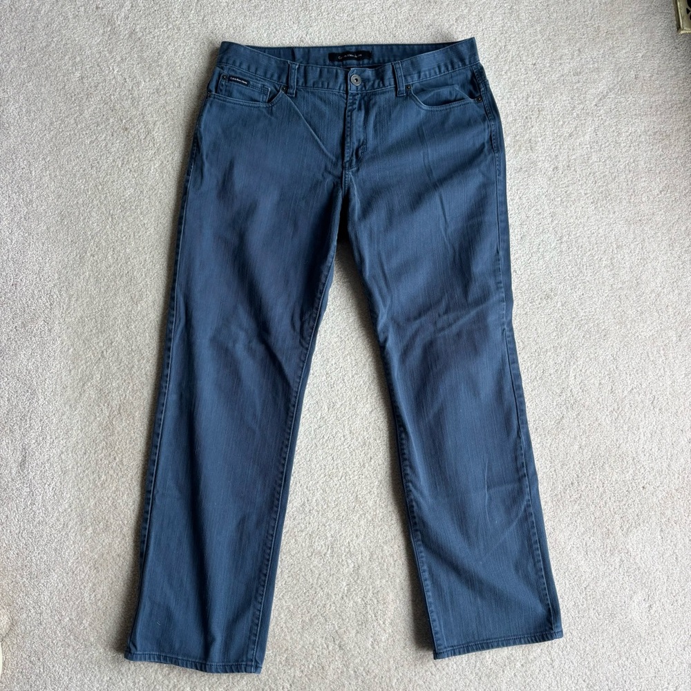 Calvin Klein Men’s 36 X 31 Med-Blue Straight Leg Jeans